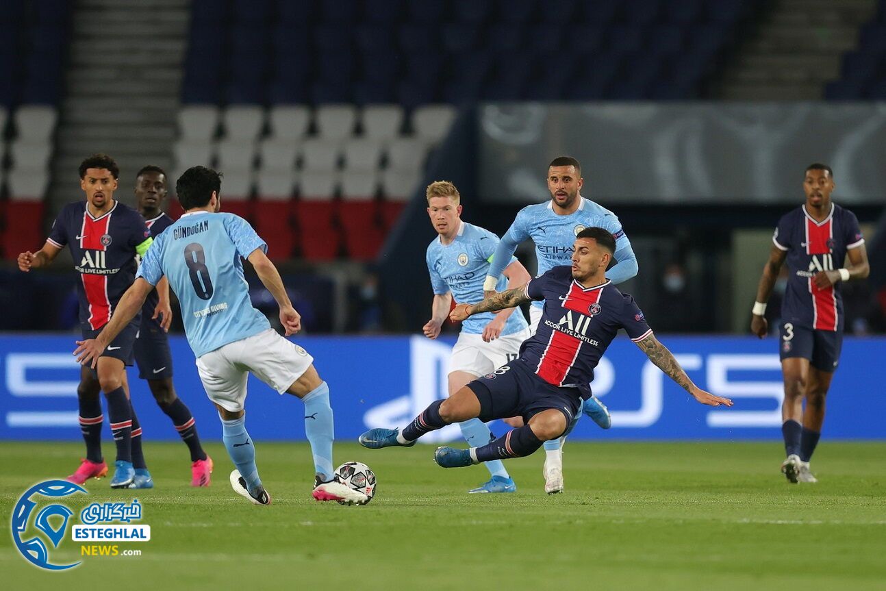 پاری سن ژرمن 1-2 منچسترسیتی