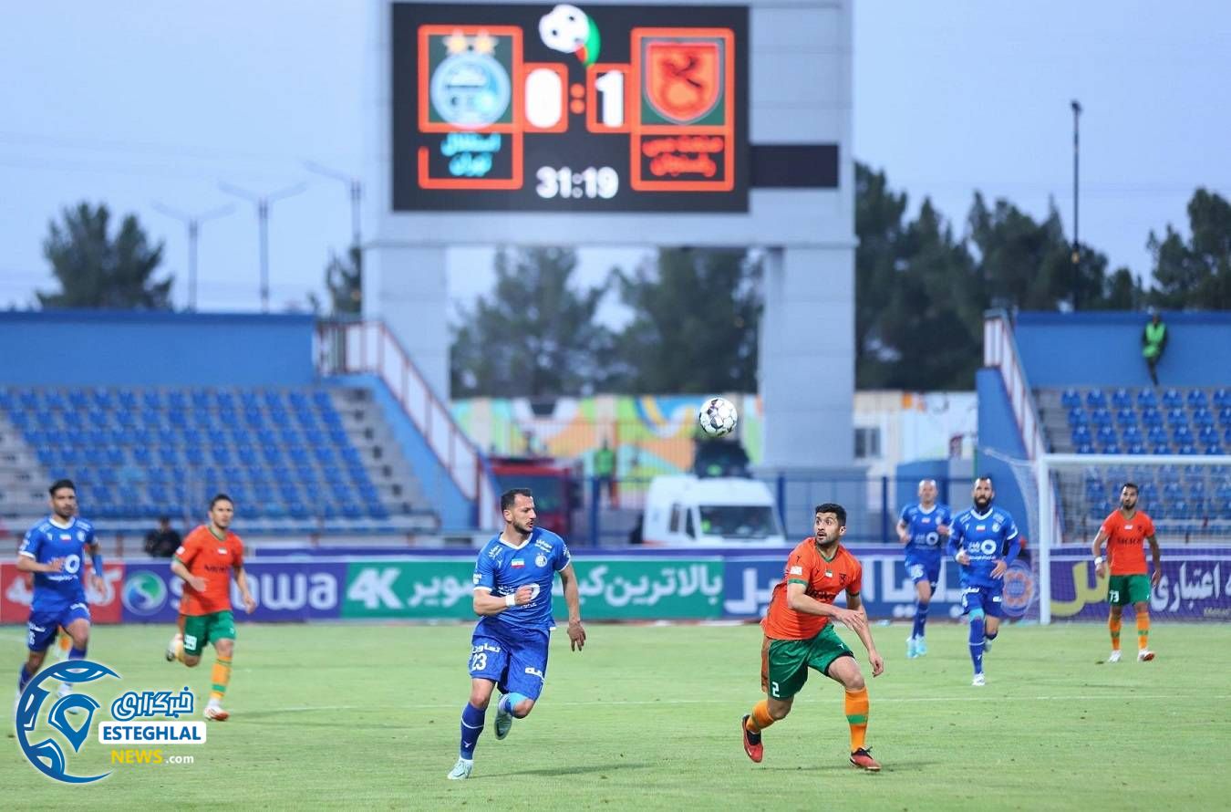 مس رفسنجان 2-0 استقلال 