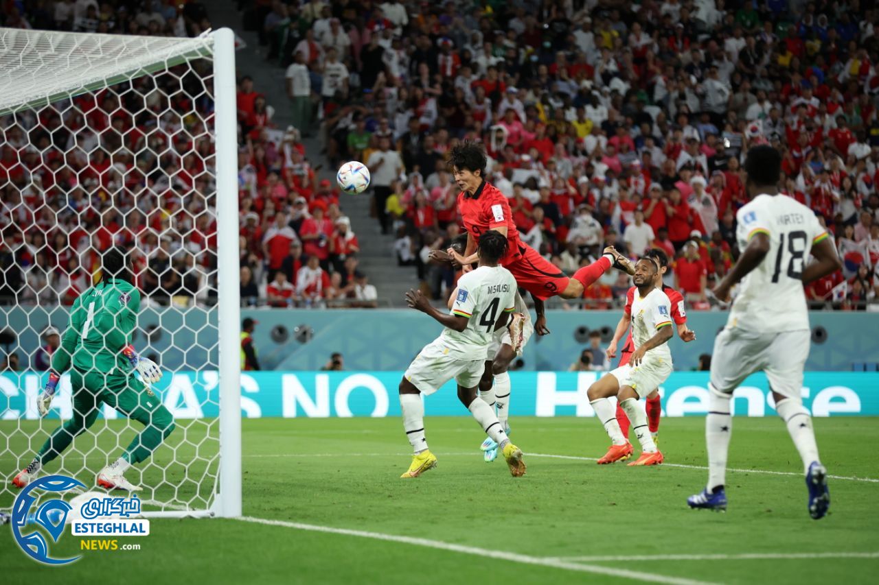 کره جنوبی 2-3 غنا