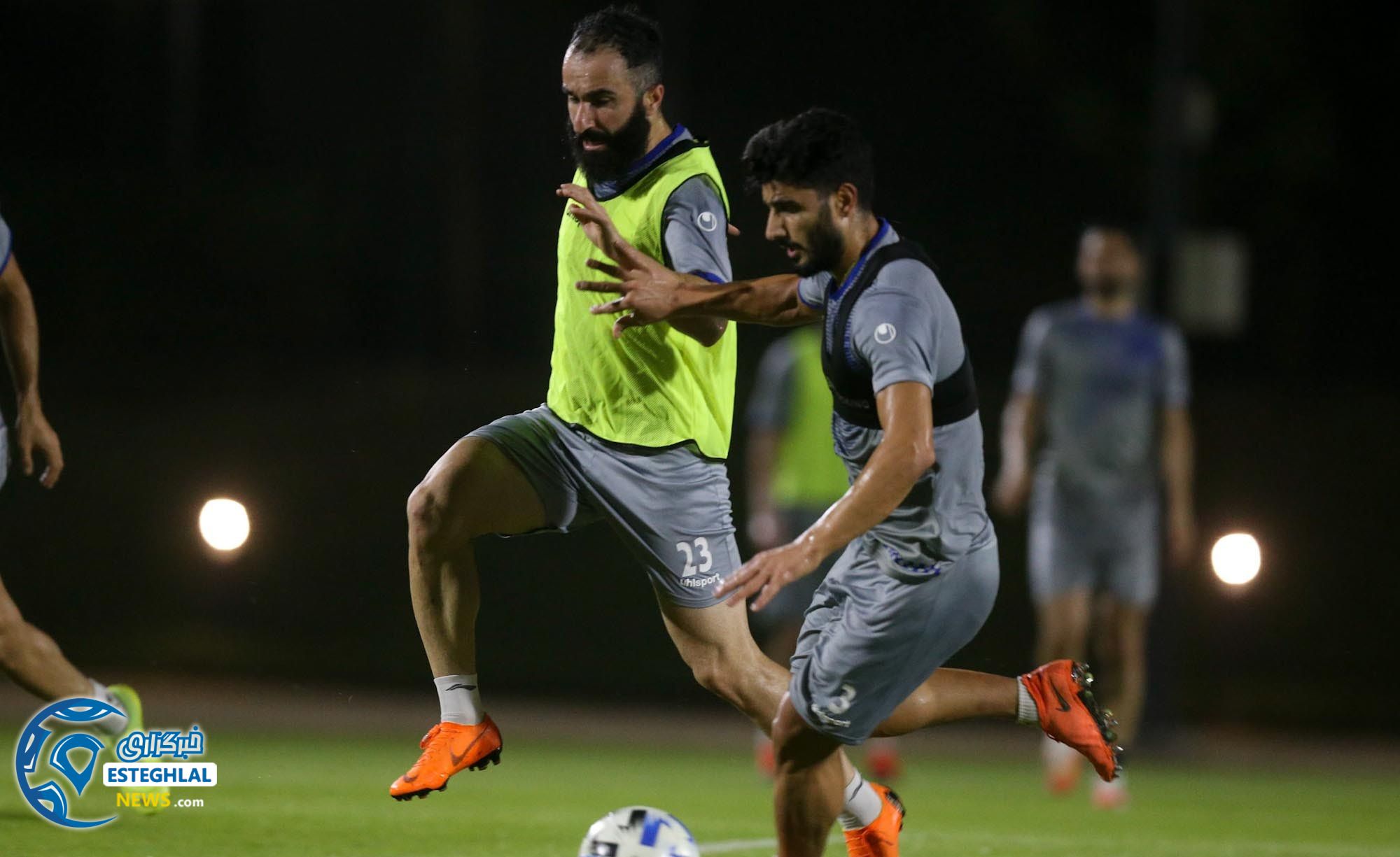 تمرین استقلال در دوحه