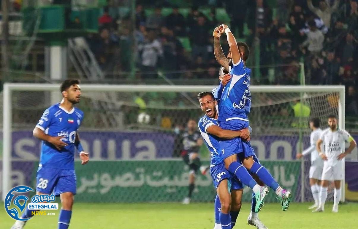 ذوب آهن 1-1 استقلال