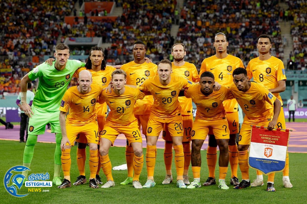 هلند 1-1 اکوادور&nbsp;