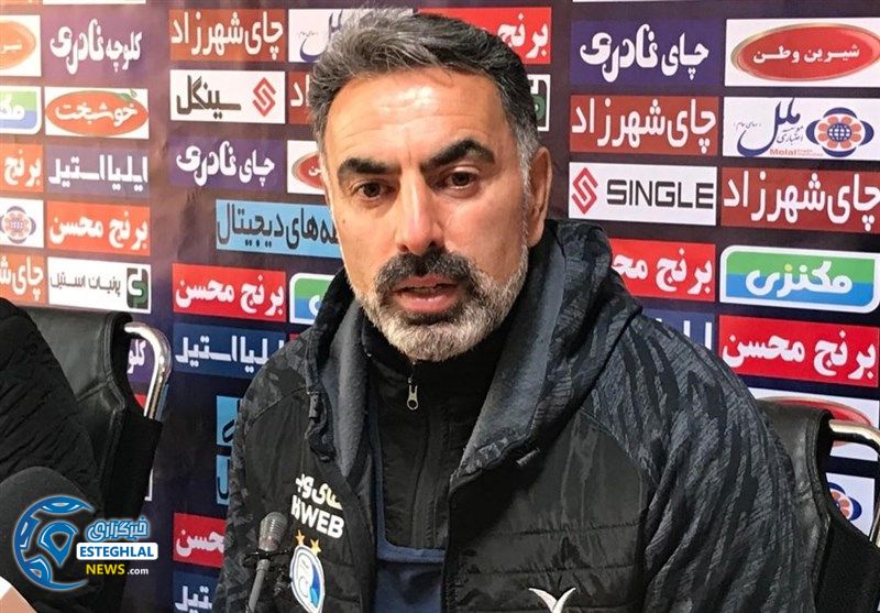 نشست خبری فکری پیش از دیدار با سایپا