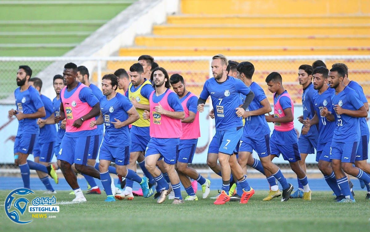 تمرین استقلال عصر چهارشنبه 21 شهریور 97