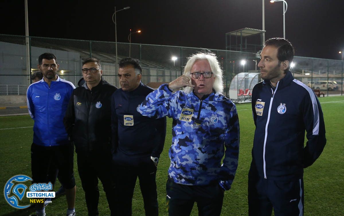 تمرین استقلال 11 اسفند 97 قطر