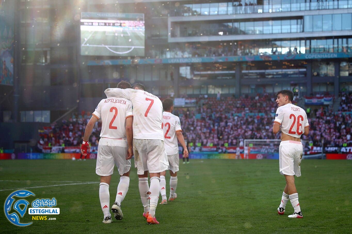 کرواسی 3-5 اسپانیا