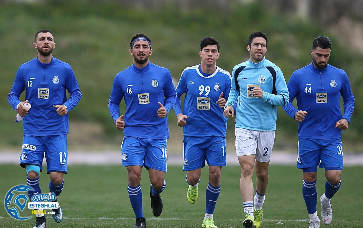 تمرین استقلال 11 فروردین 98