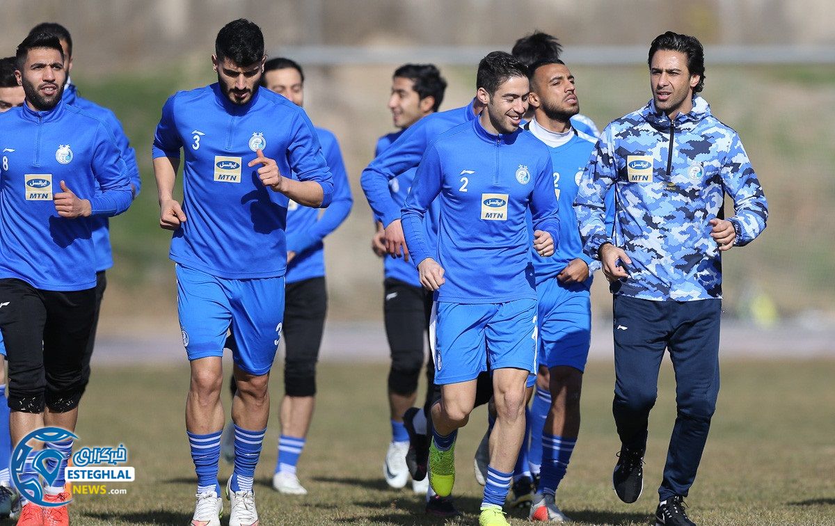 تمرین استقلال 19 دی ماه 97