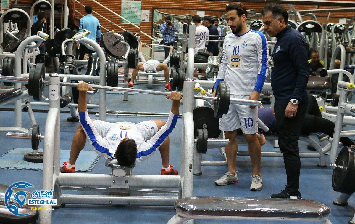 تمرین استقلال 8 بهمن ماه 97