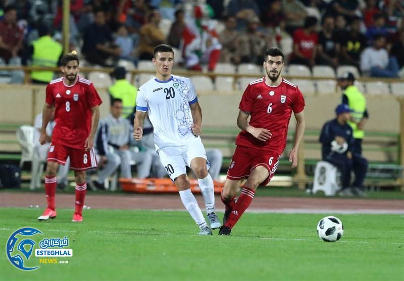 بازی تیم ملی ازبکستان و تیم ملی ایران