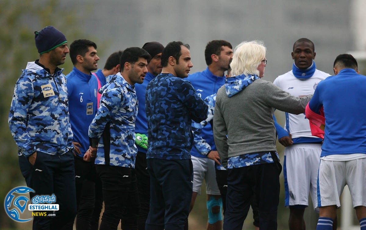 تمرین استقلال 29 آبان 97