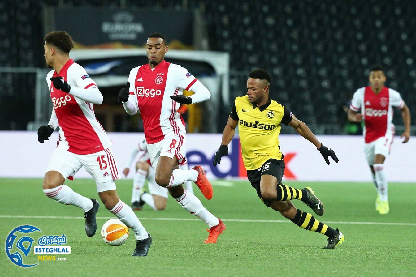 یانگ بویز 0-2 آژاکس