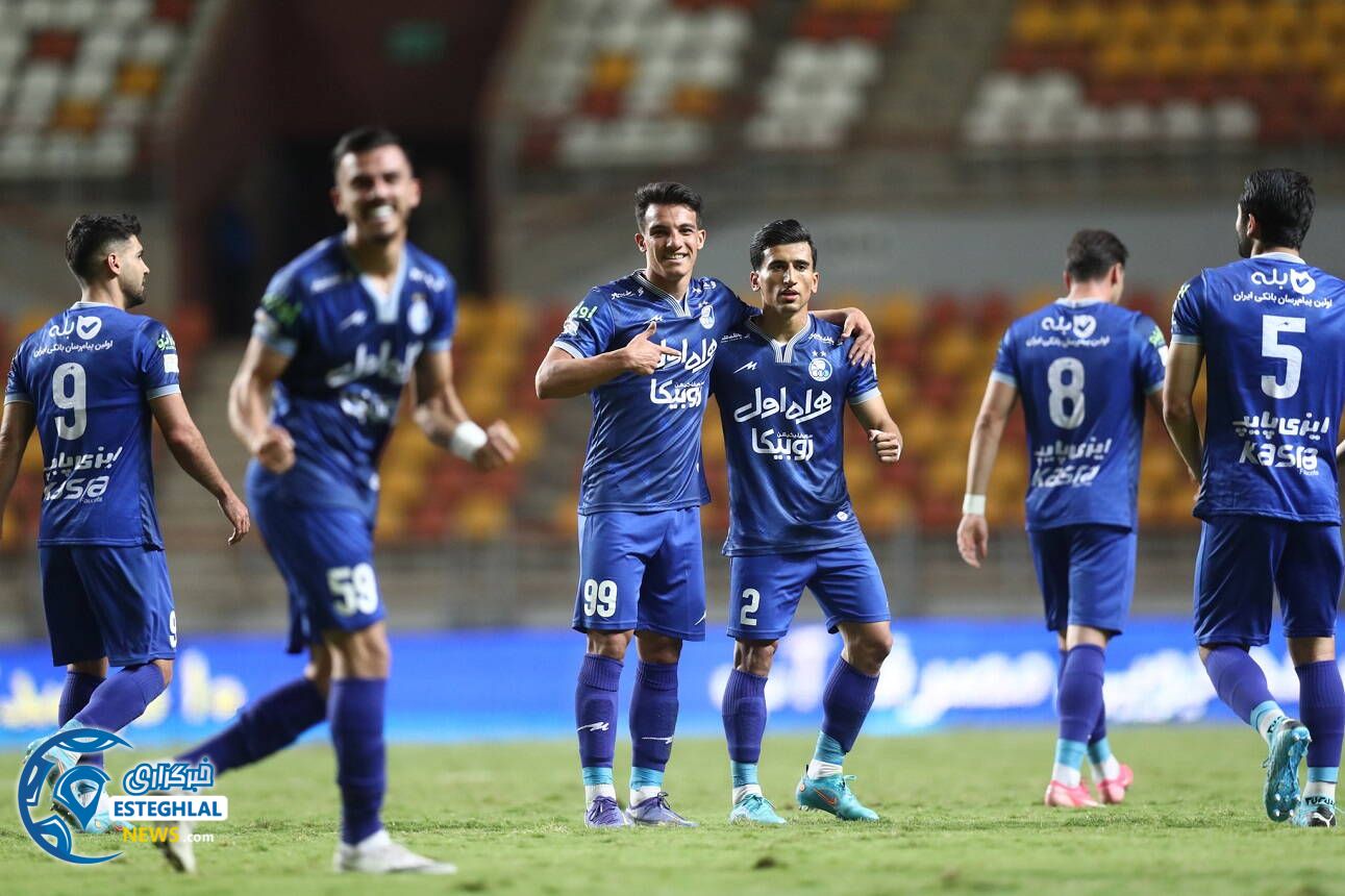 فولاد خوزستان 1-2 استقلال(تاج)