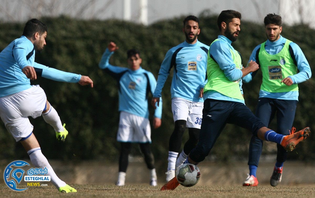 تمرین استقلال 4 بهمن ماه 97