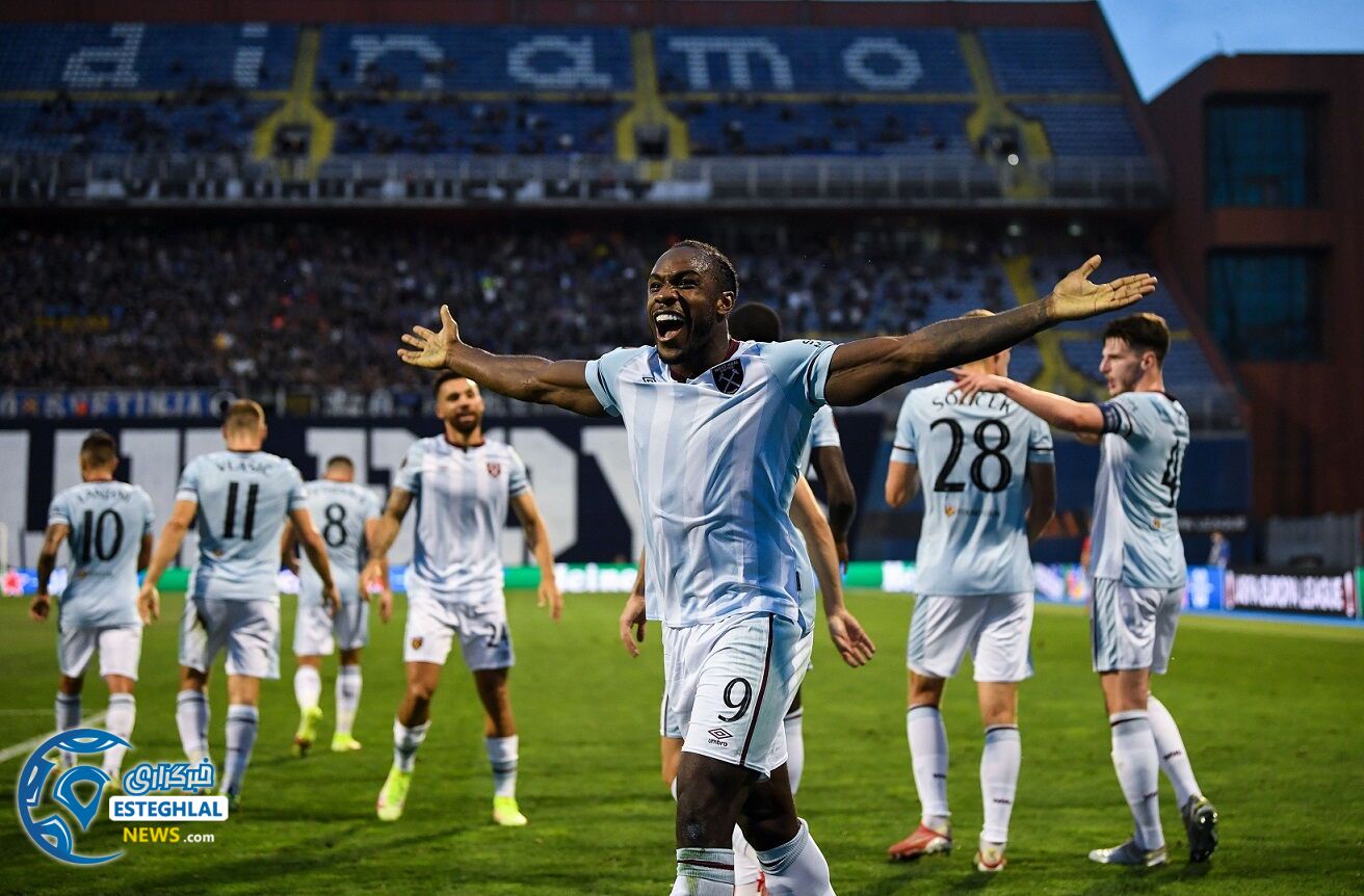 دینامو زاگرب 0-2 وستهام