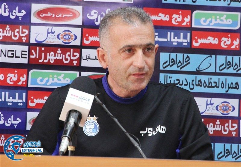 کنفرانس فراز کمالوند در استقلال