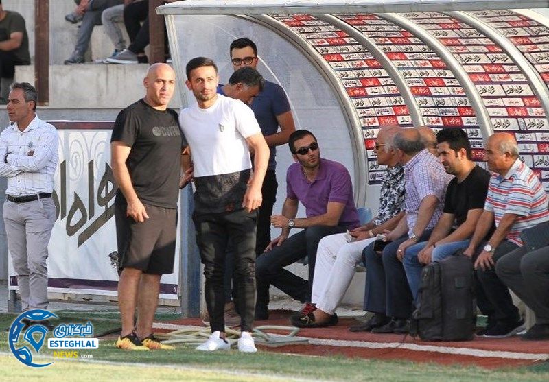 علیرضا منصوریان و امید ابراهیمی