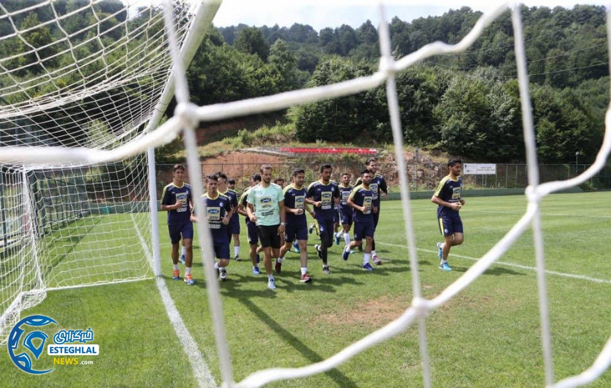 تمرین استقلال چهارشنبه 20 تیر 1397