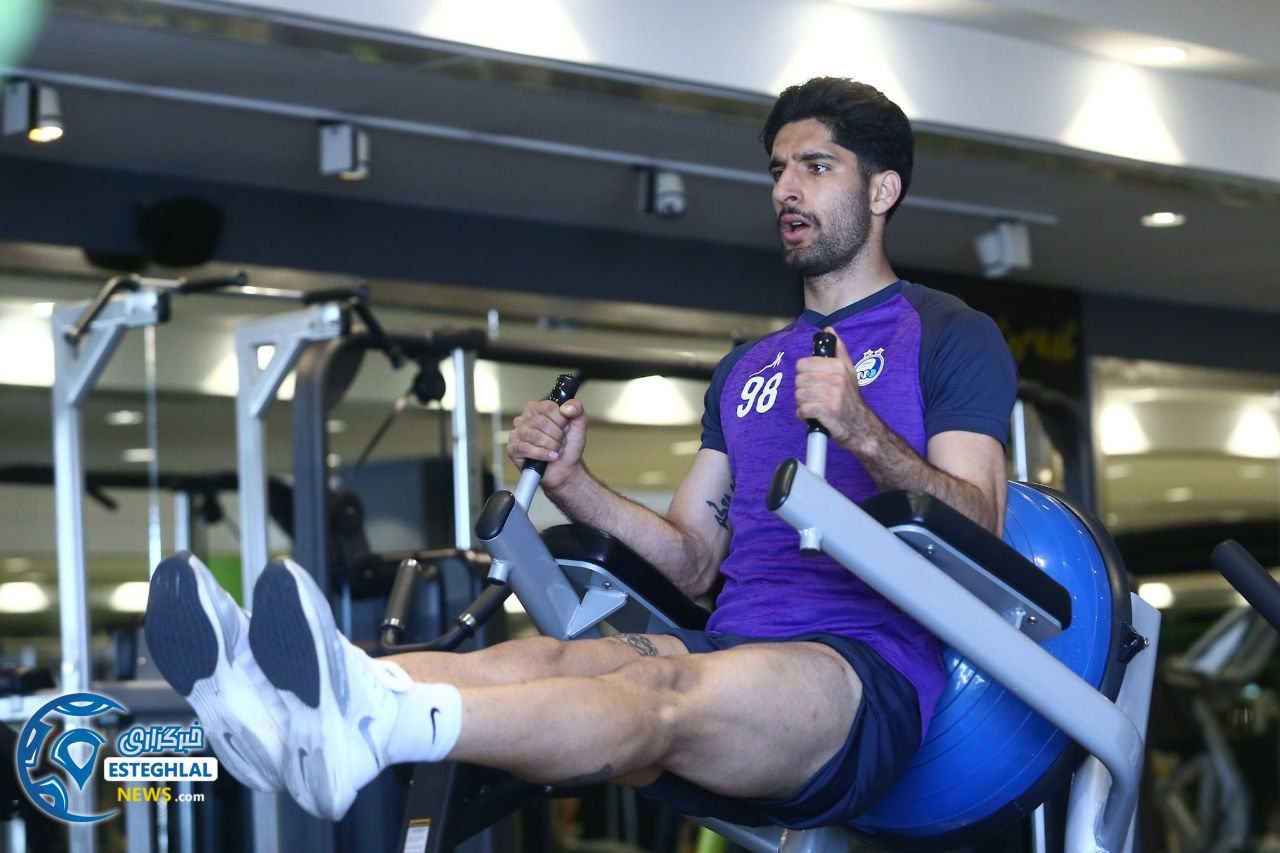 تمرین بدنسازی استقلال