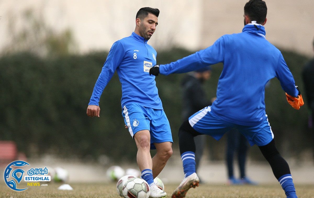 تمرین استقلال 5 بهمن  ماه 97