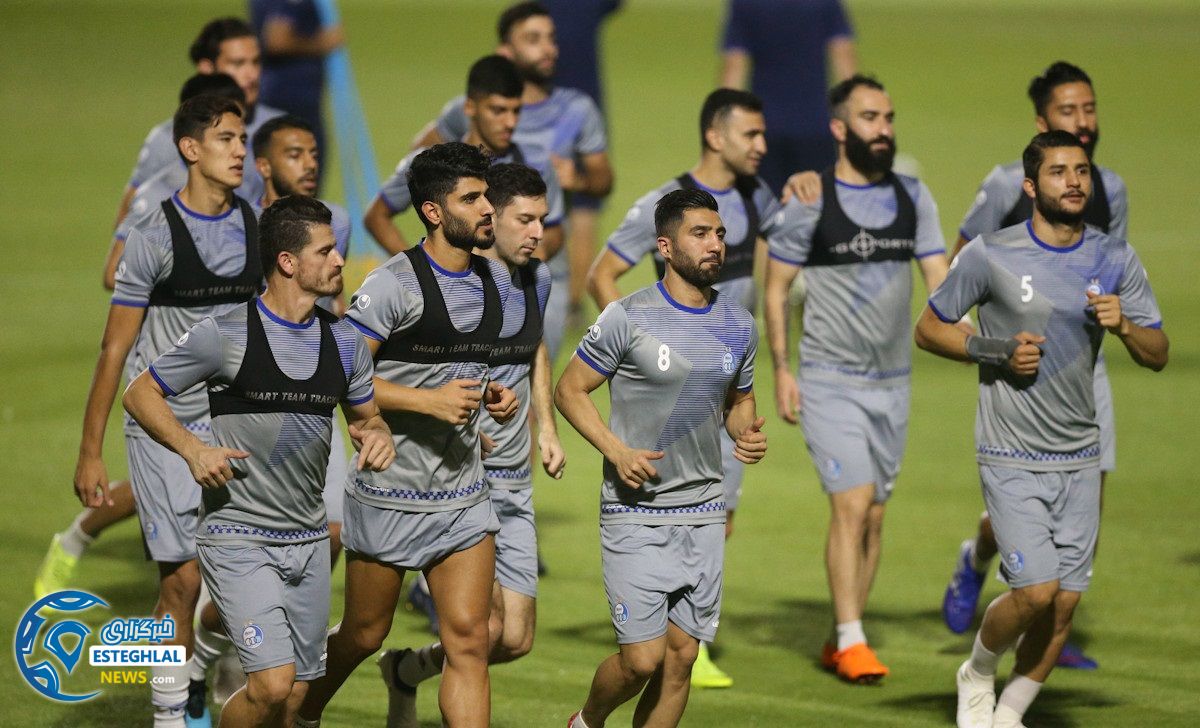 تمرین استقلال در دوحه