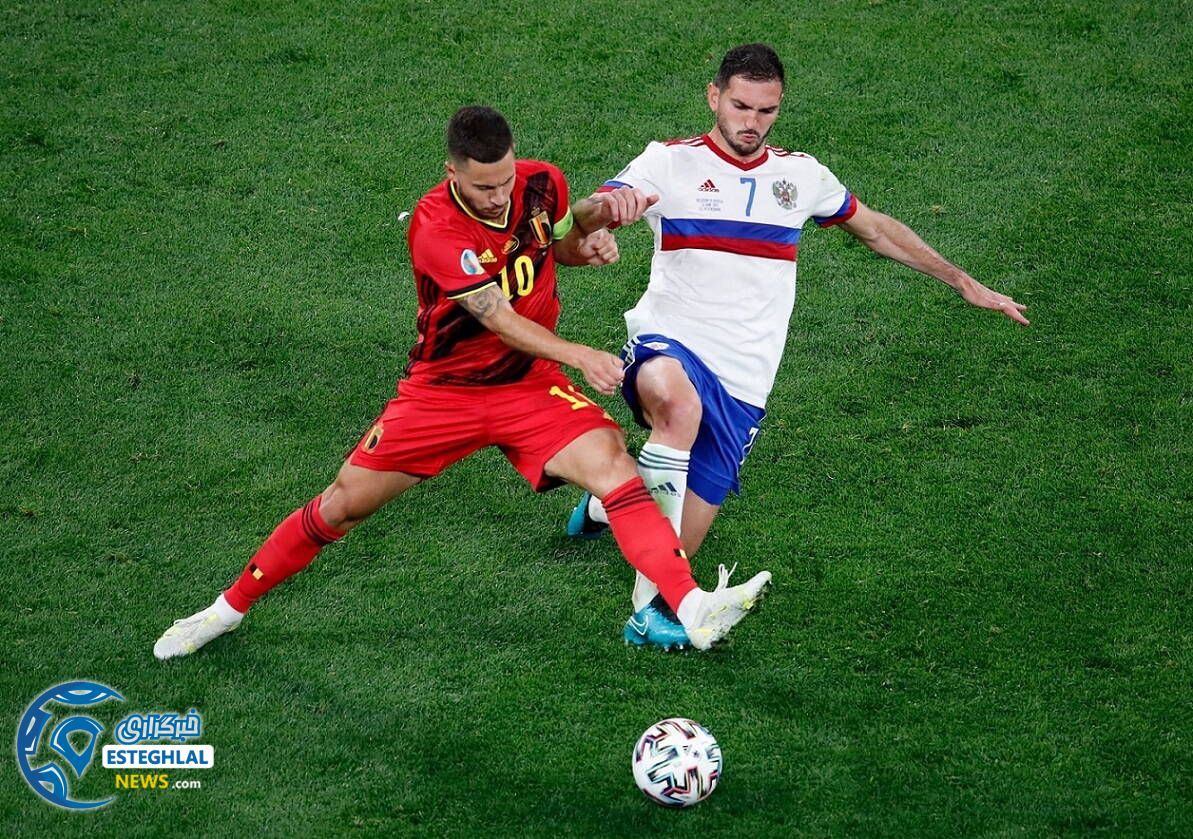 بلژیک 3-0 روسیه