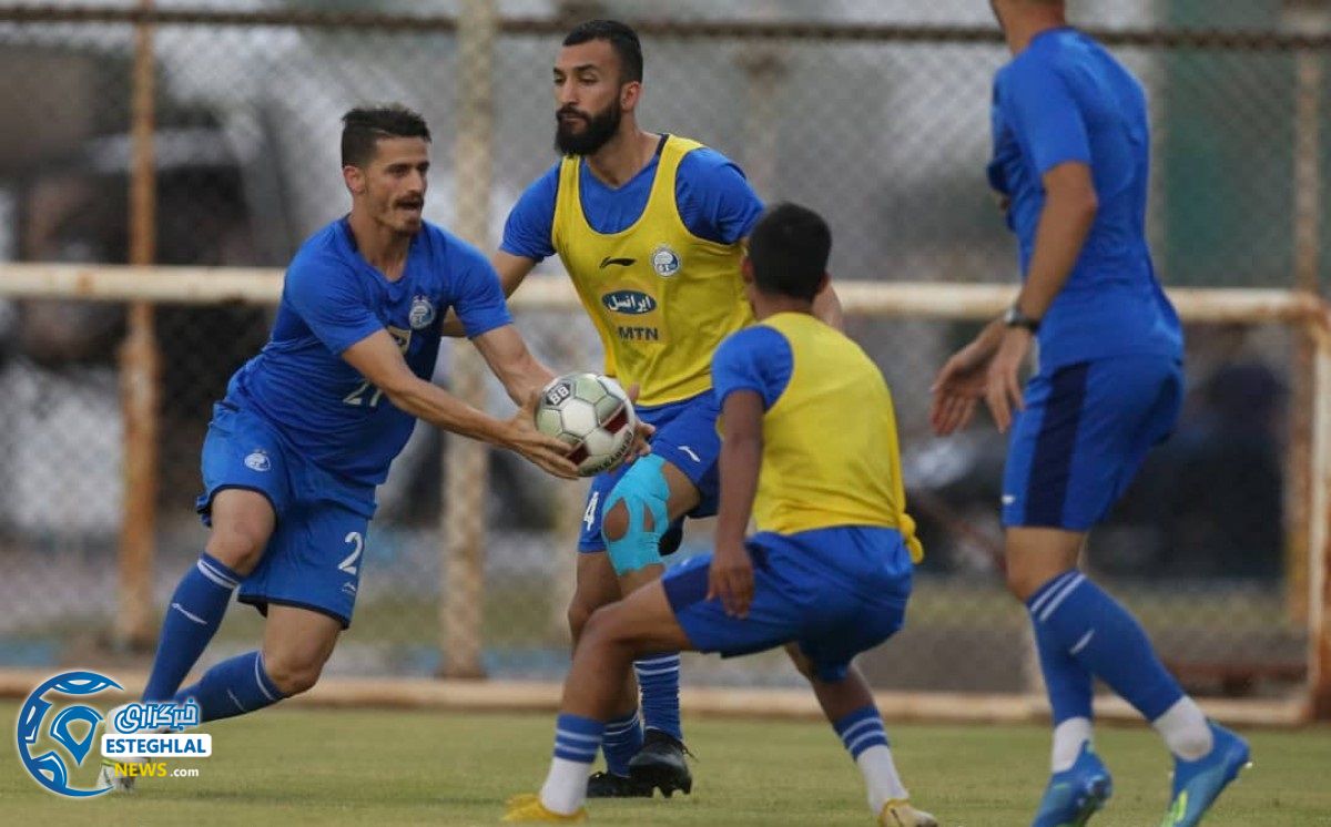 تمرین استقلال جمعه 13 مهر 97 در اهواز