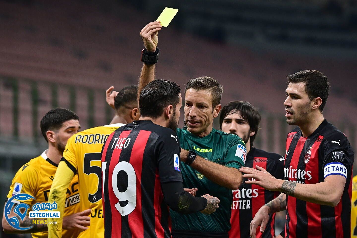 آث میلان 1-1 اودینزه