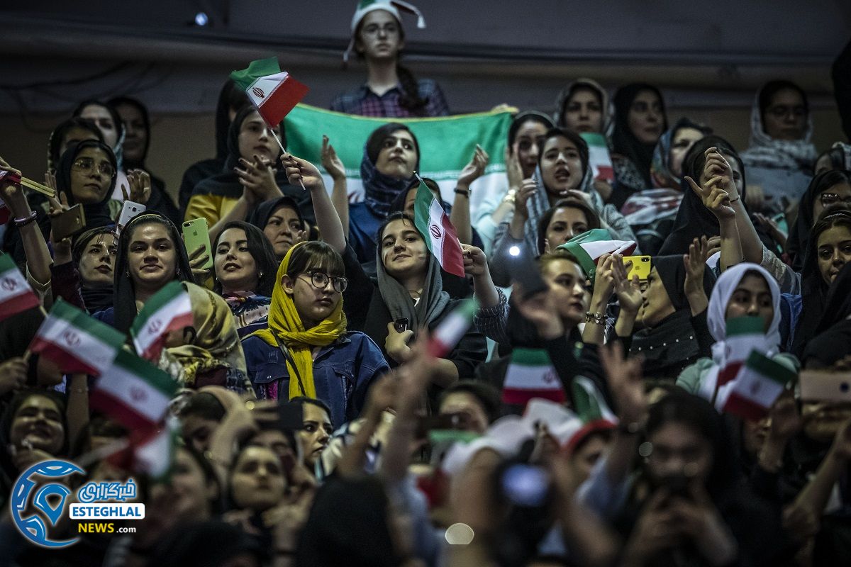 دیدار تیم های ملی والیبال ایران و استرالیا