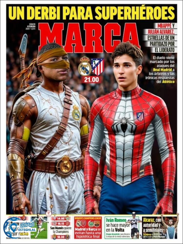 روزنامه ورزشی مارکا شنبه 20 بهمن 1403 