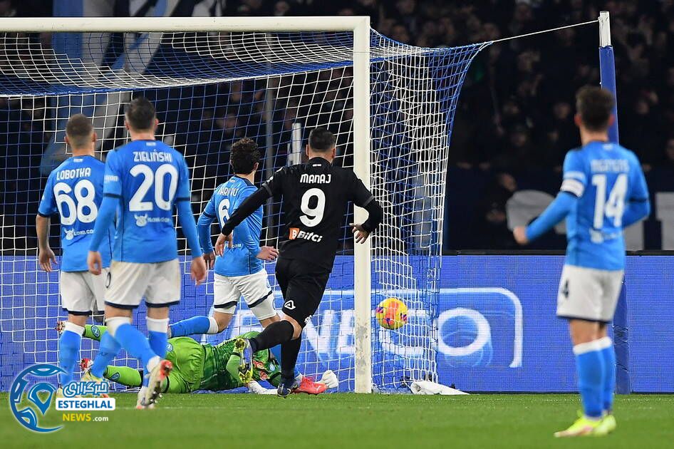 ناپولی 0-1 اسپزیا