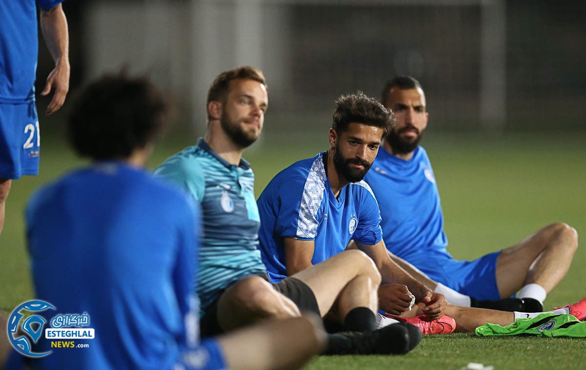 تمرین استقلال 1 اردیبهشت 98