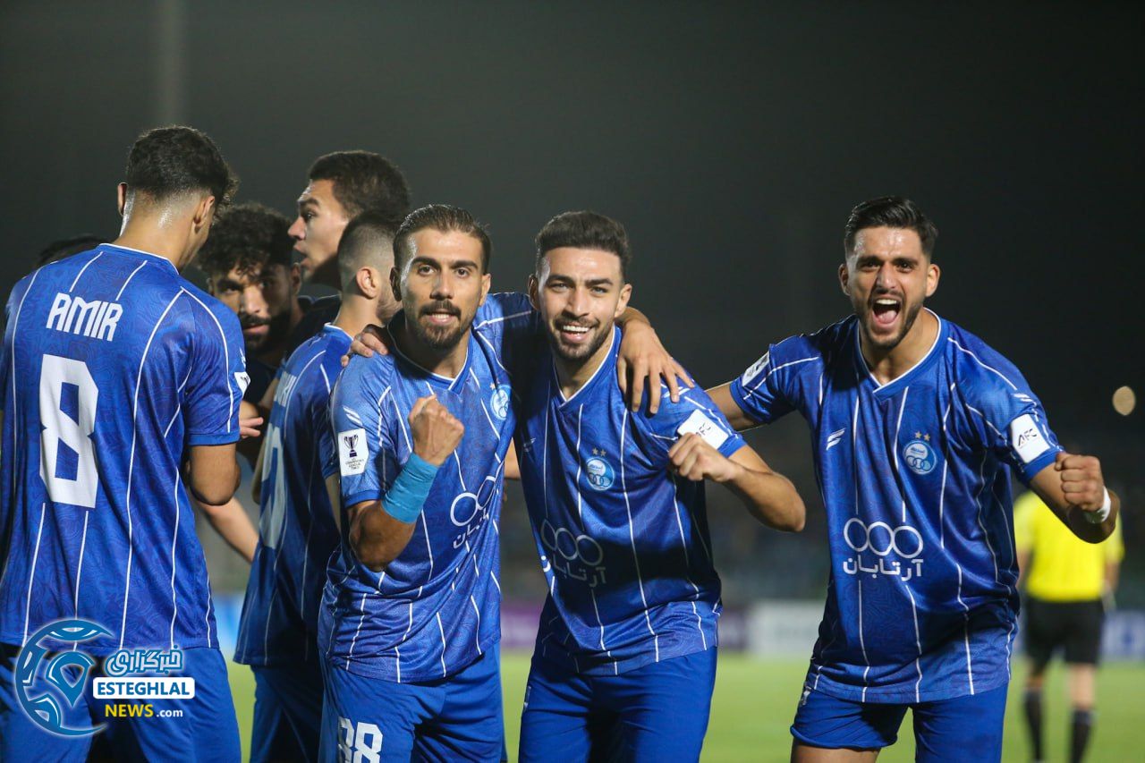 بازی استقلال و الوحدات اردن