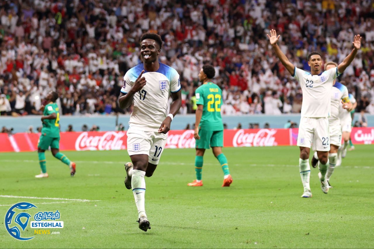 انگلیس 3-0 سنگال