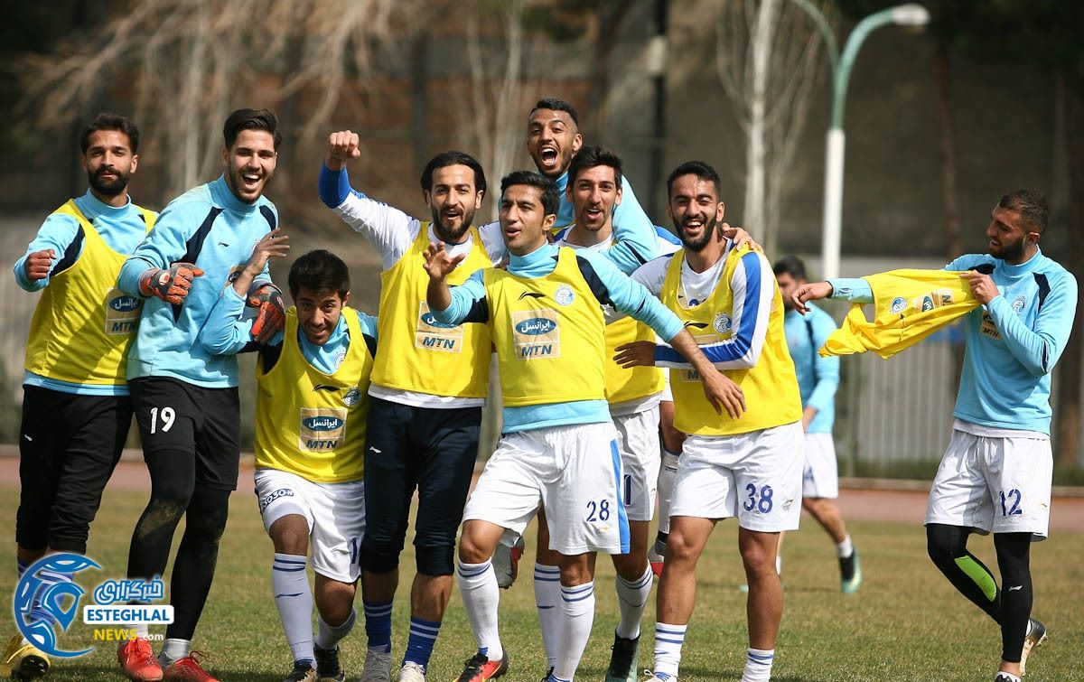 تمرین استقلال 22 اسفند ماه 97