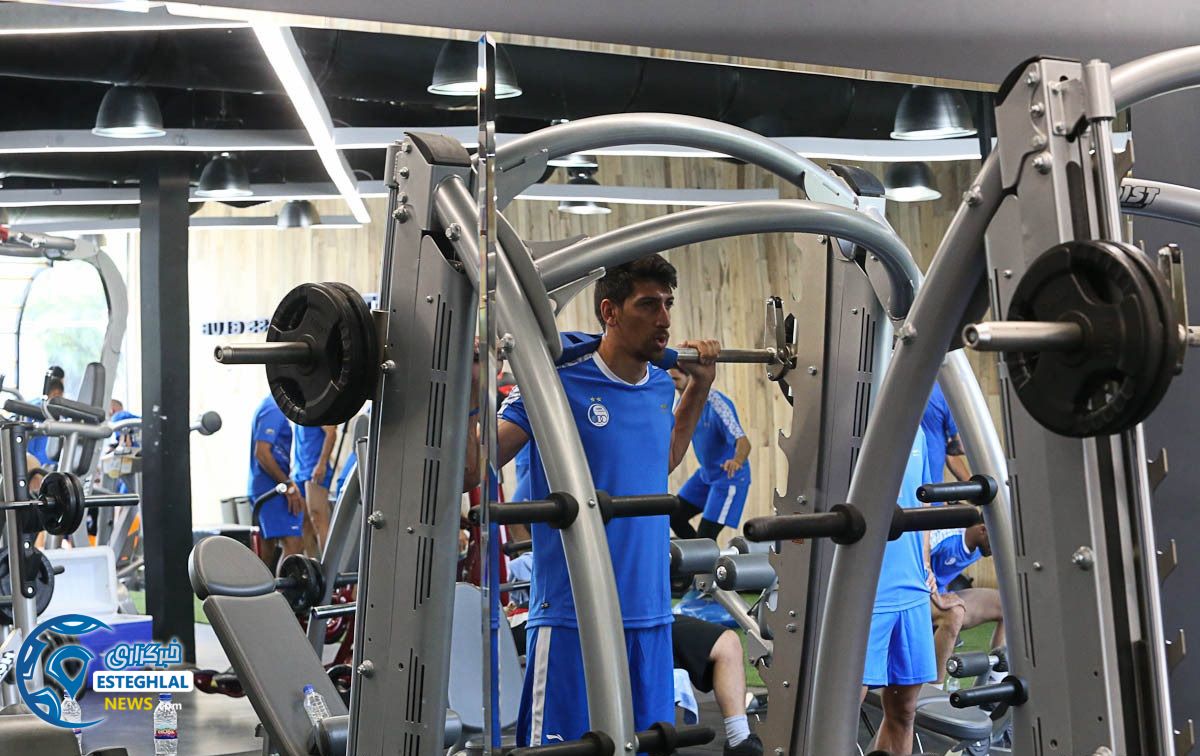 تمرین وزنه استقلال