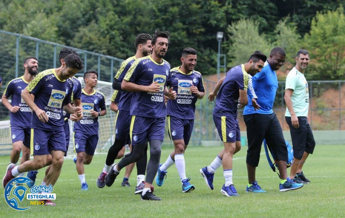 تمرین استقلال چهارشنبه 20 تیر 1397