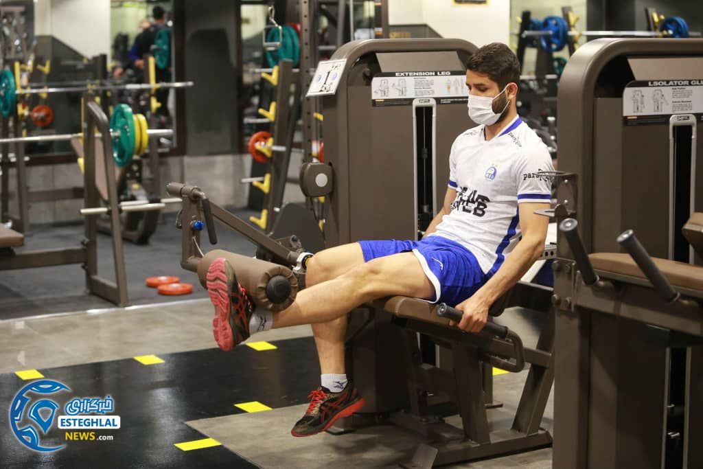 تمرین وزنه استقلال