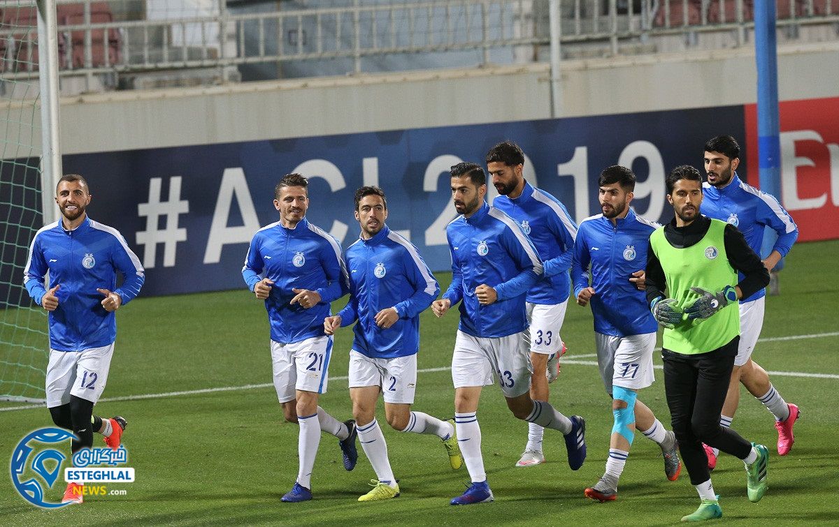 تمرین استقلال 13 اسفند ماه 97 دوحه قطر