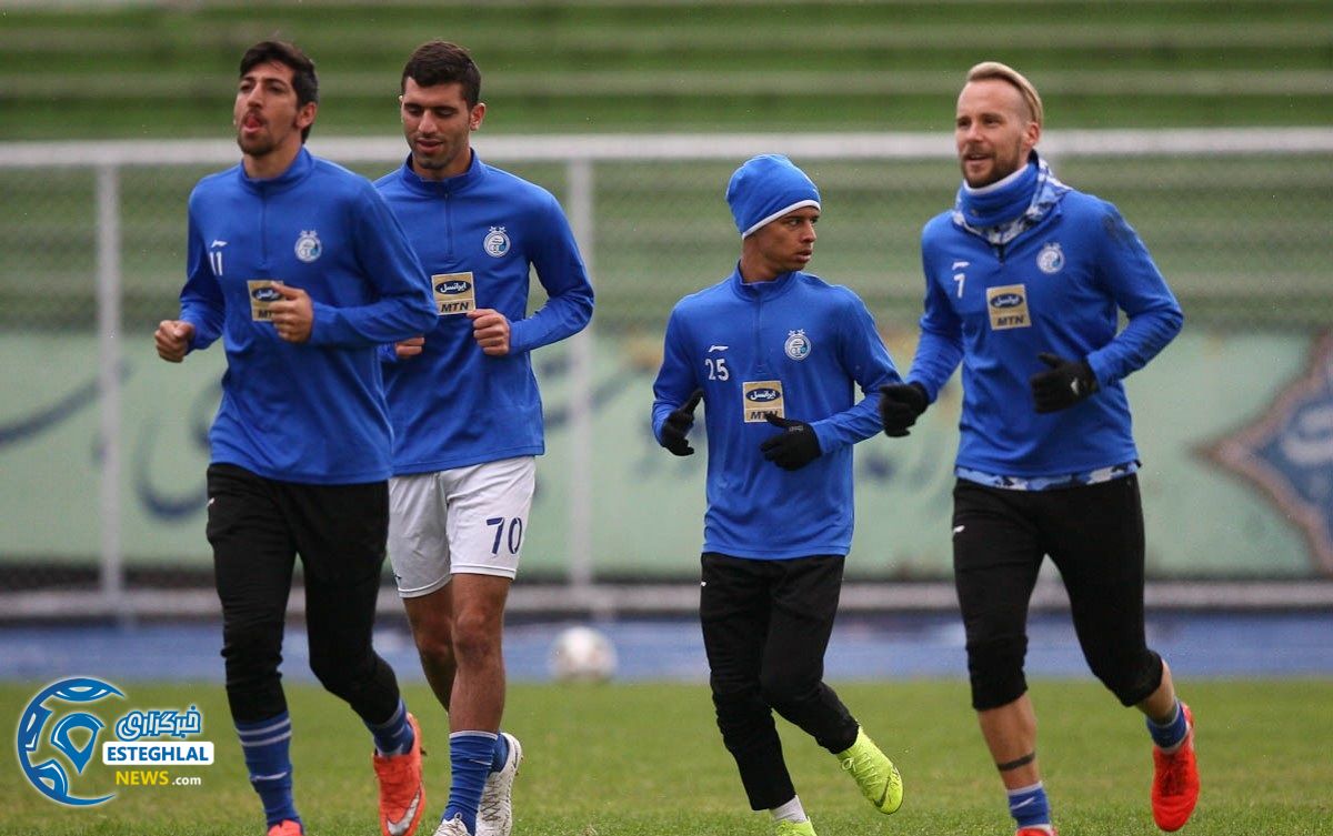 تمرین استقلال 22 آبان 97