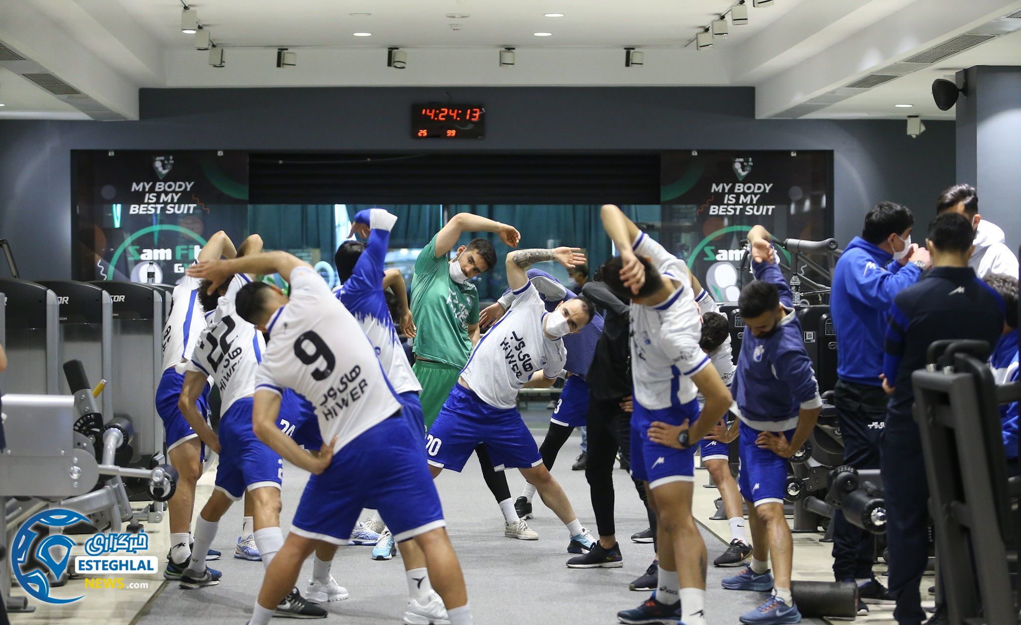 تمرین ریکاوری استقلال