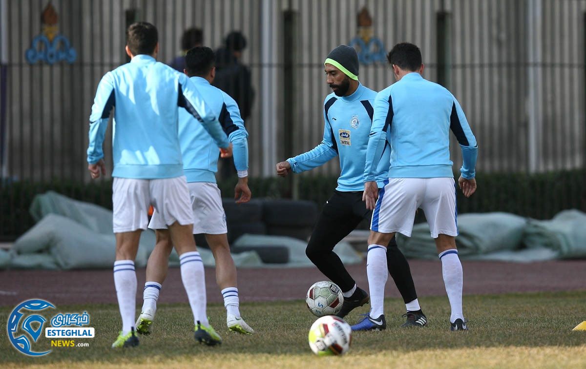 تمرین استقلال 30 بهمن  ماه 97 