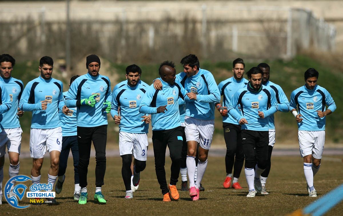 تمرین استقلال 24 بهمن  ماه 97