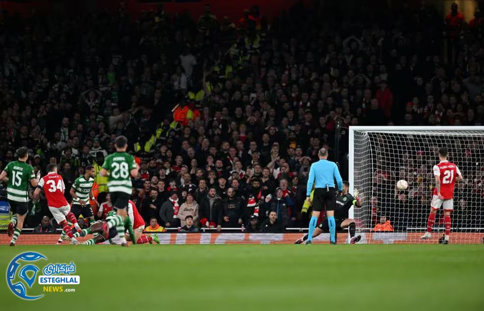 آرسنال 1(3)-(5)1 اسپورتینگ لیسبون