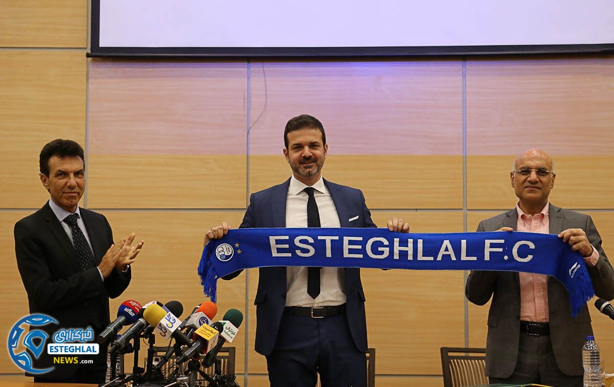 مراسم معارفه و نشست خبری استراماجونی