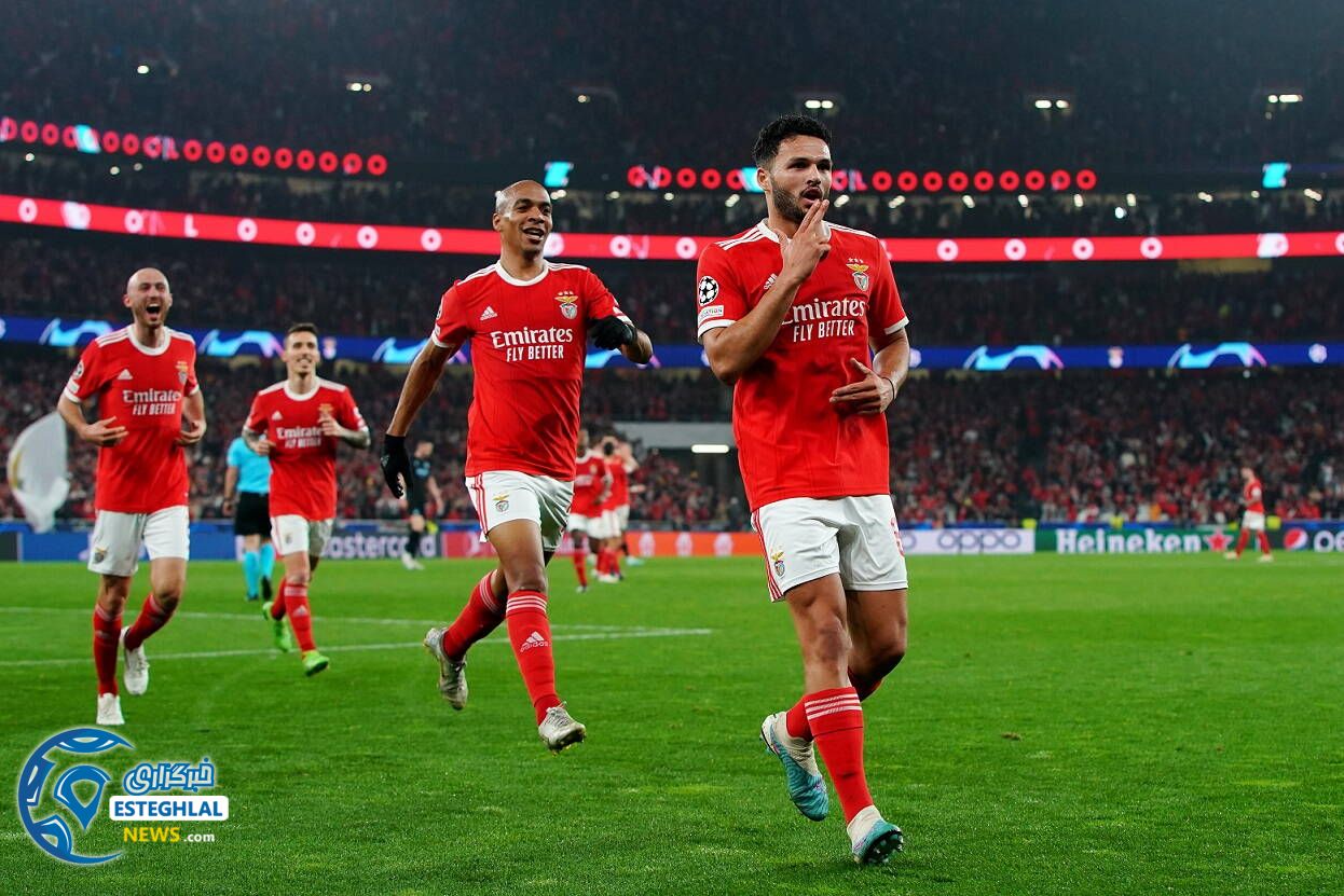 بنفیکا 5-1 کلوب بروژ