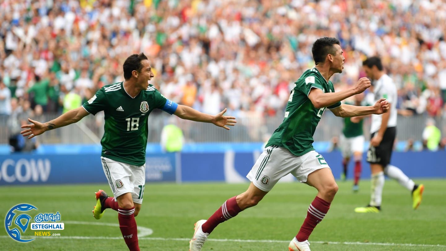 دیدار آلمان و مکزیک