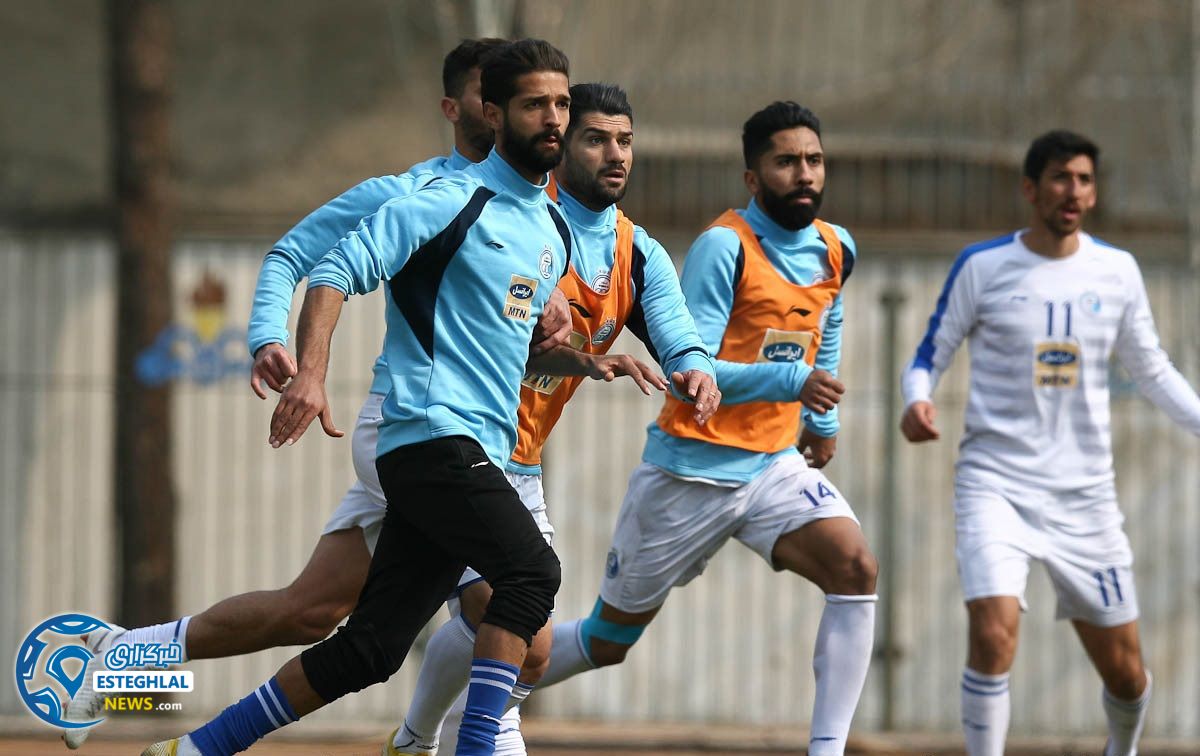 تمرین استقلال 19 اسفند ماه 97