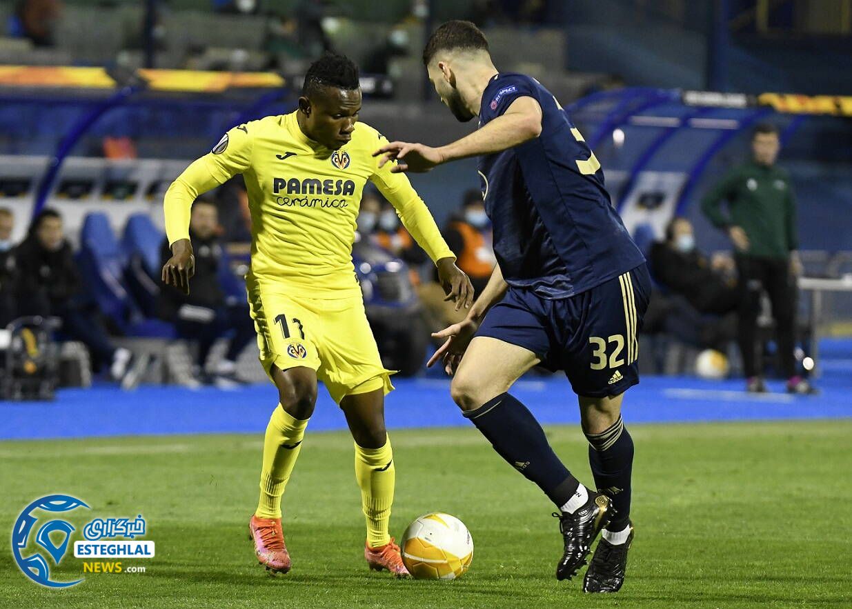 دینامو زاگرب 0-1 ویارئال