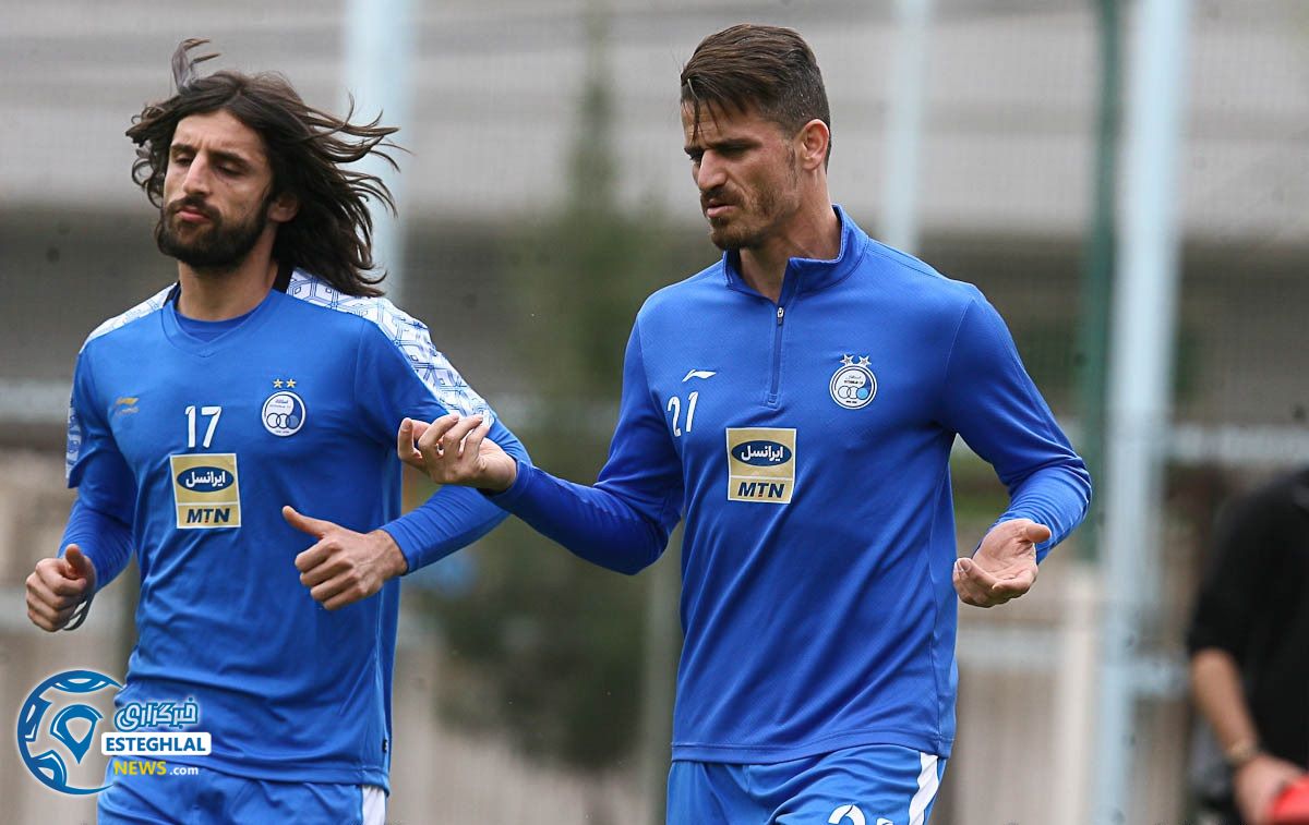 تمرین استقلال 29 فروردین 98